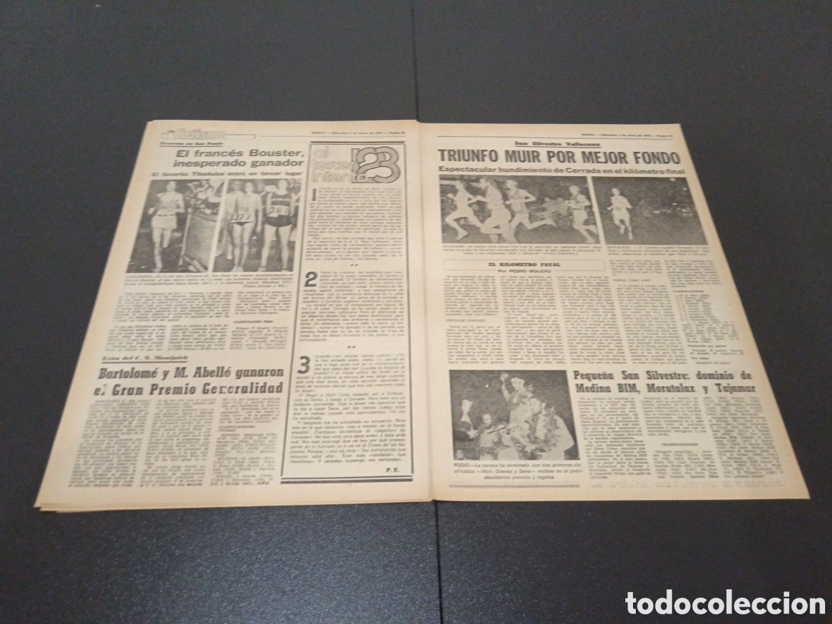Coleccionismo deportivo: MARCA 03/01/1979 - Foto 9