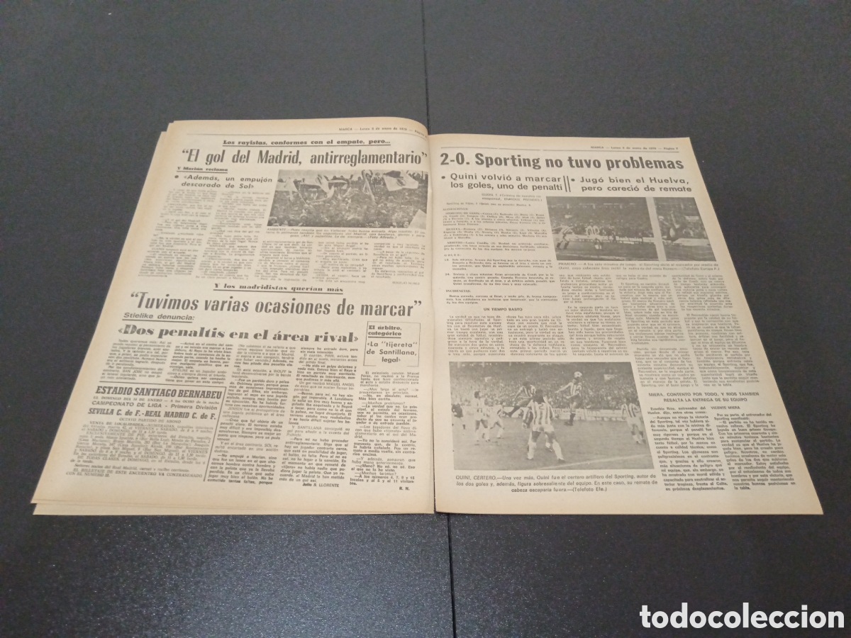 Coleccionismo deportivo: MARCA 08/01/1979 - Foto 4