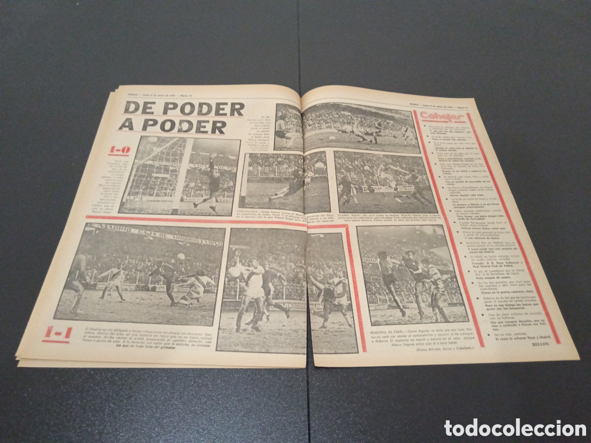 Coleccionismo deportivo: MARCA 08/01/1979 - Foto 9