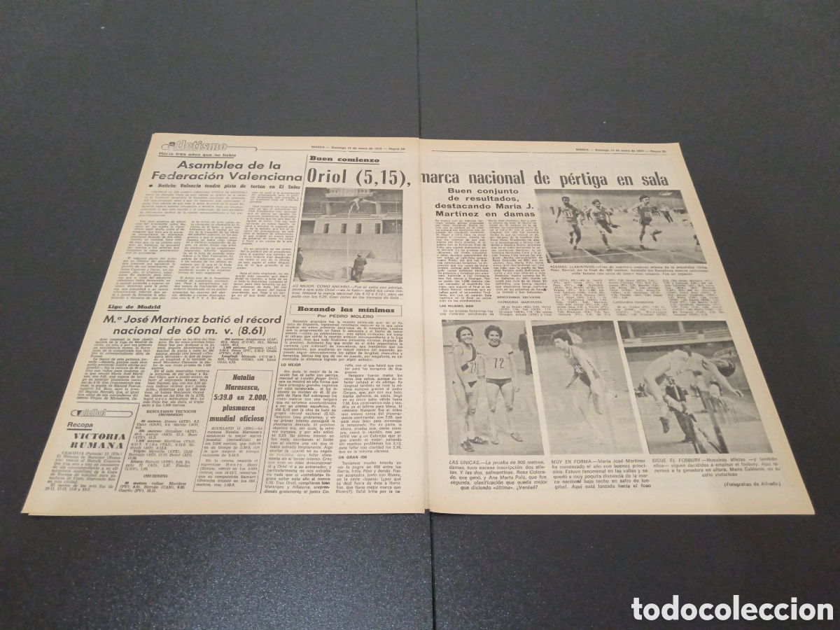 Coleccionismo deportivo: MARCA 14/01/1979 - Foto 3