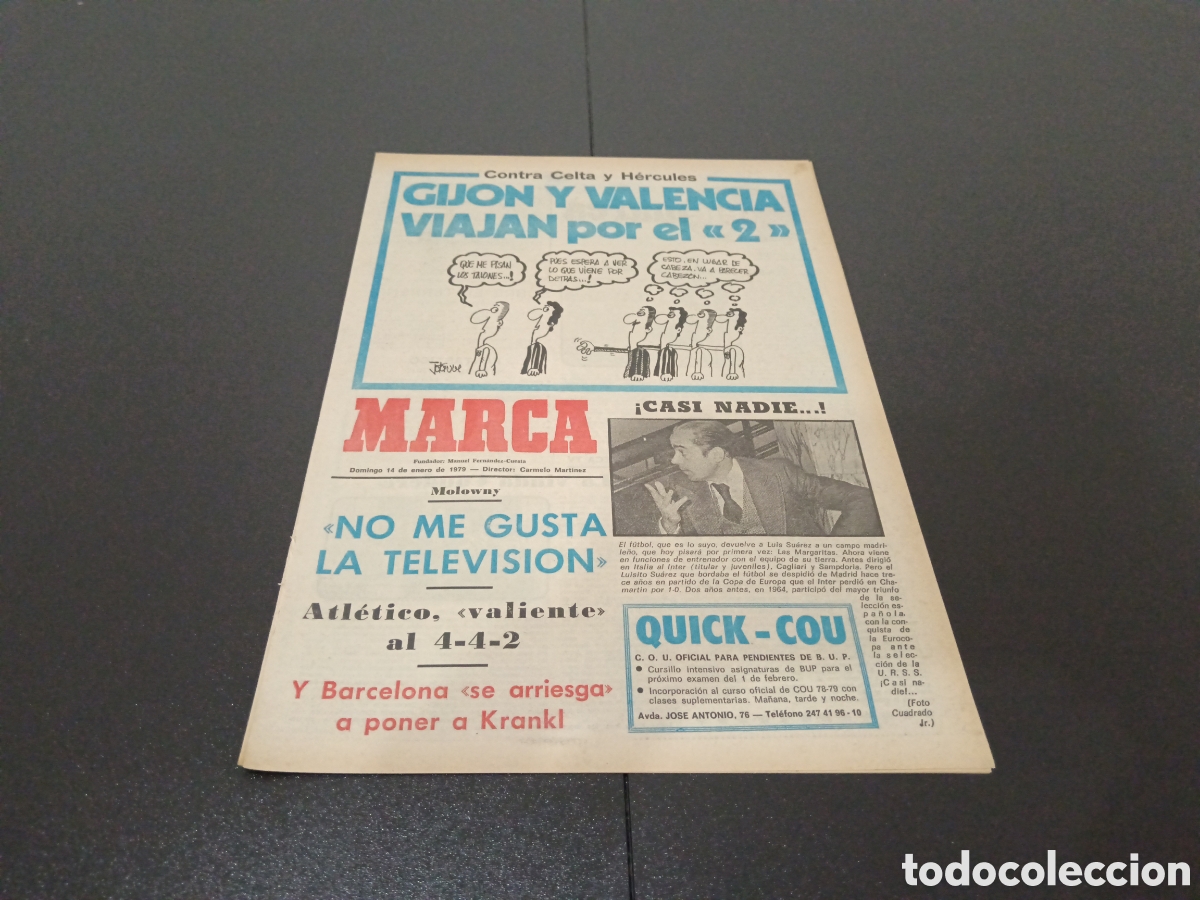 Coleccionismo deportivo: MARCA 14/01/1979 - Foto 1