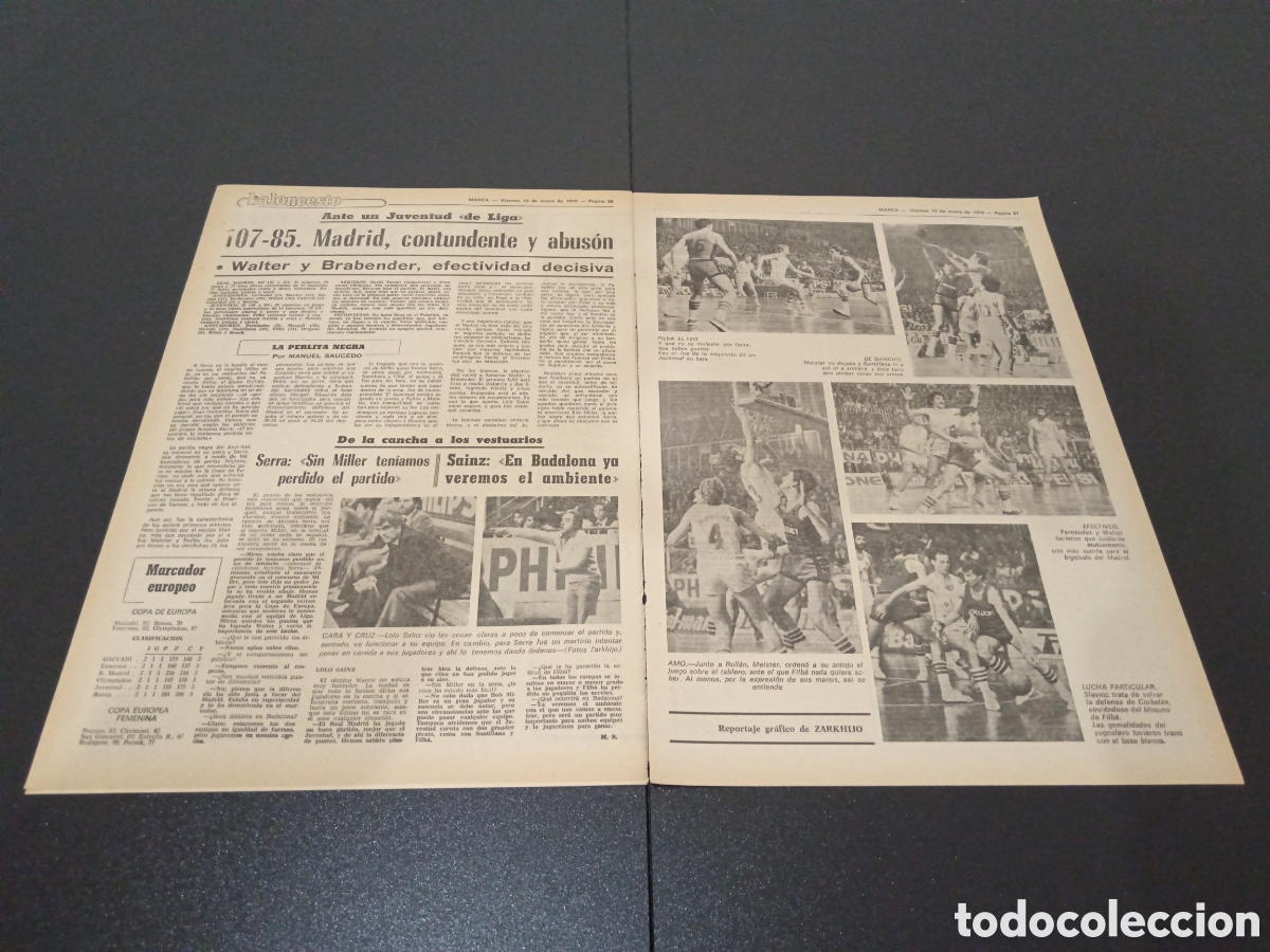 Coleccionismo deportivo: MARCA 19/01/1979 - Foto 3