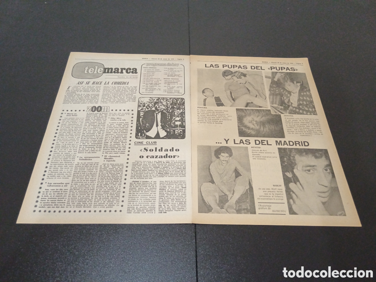 Coleccionismo deportivo: MARCA 26/01/1979 - Foto 2