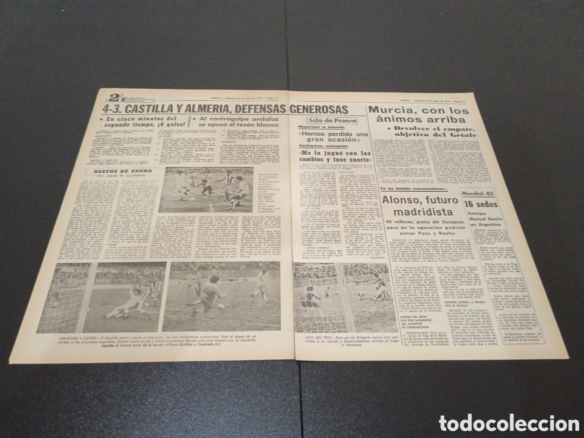 Coleccionismo deportivo: MARCA 28/01/1979 - Foto 3