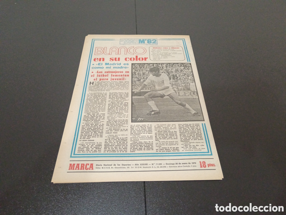 Coleccionismo deportivo: MARCA 28/01/1979 - Foto 7