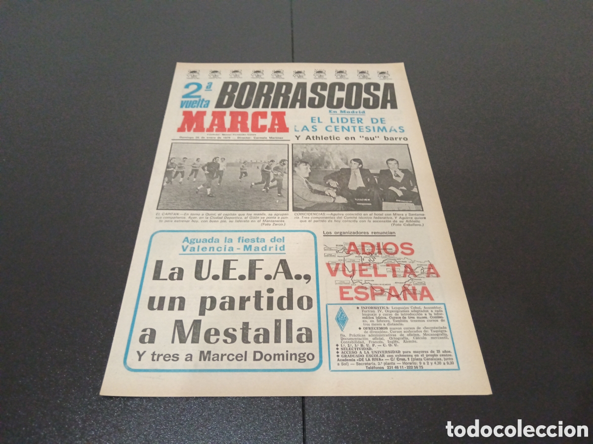 Coleccionismo deportivo: MARCA 28/01/1979 - Foto 1