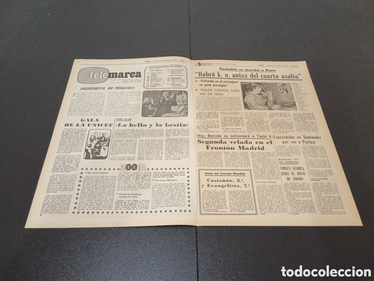 Coleccionismo deportivo: MARCA 02/02/1979 - Foto 2
