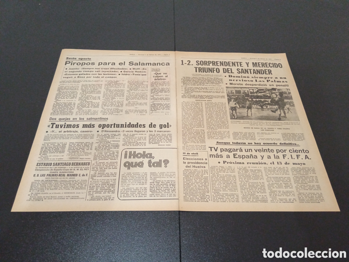 Coleccionismo deportivo: MARCA 04/02/1979 - Foto 3