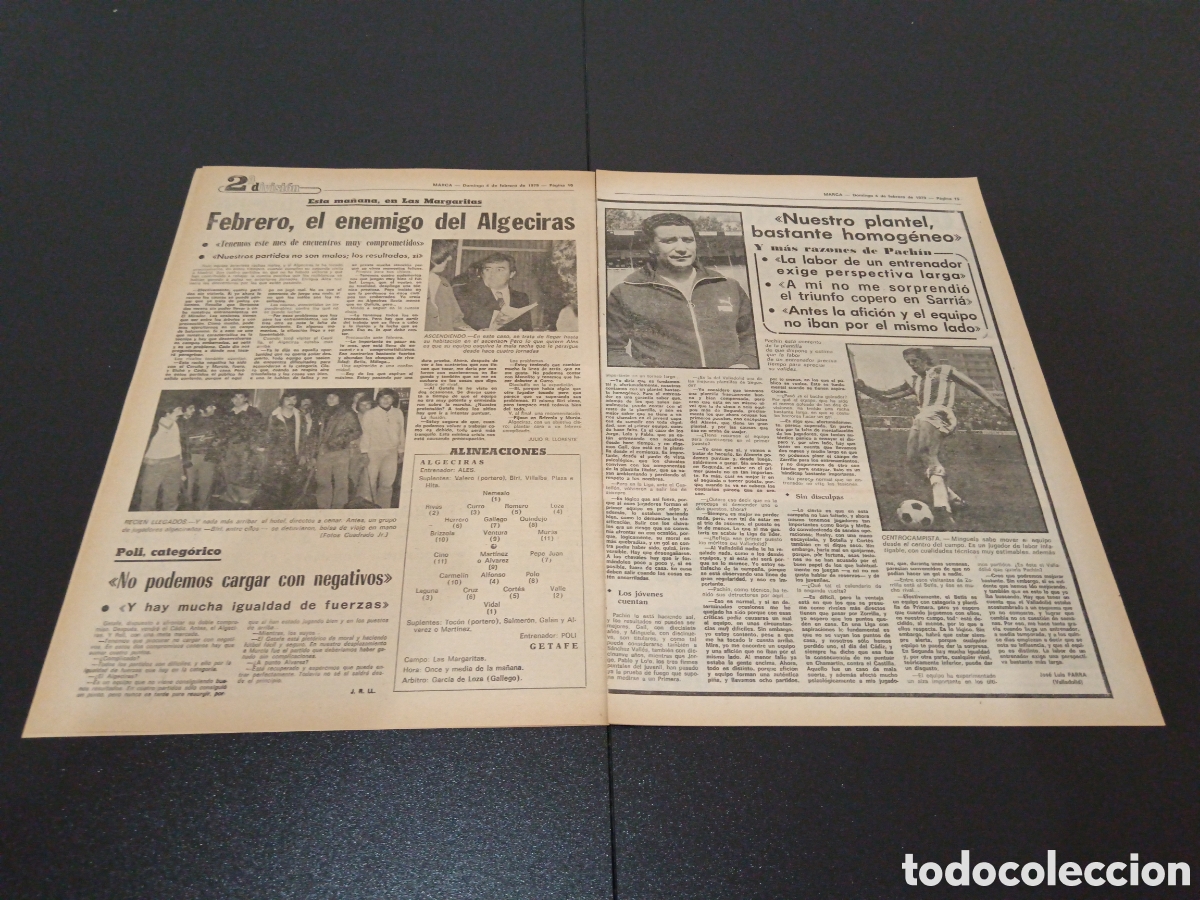 Coleccionismo deportivo: MARCA 04/02/1979 - Foto 4