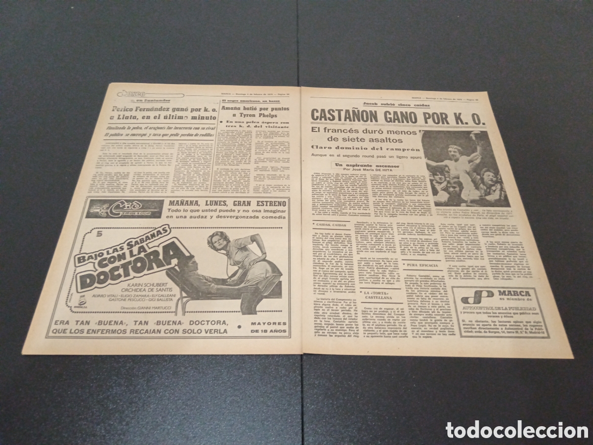 Coleccionismo deportivo: MARCA 04/02/1979 - Foto 7
