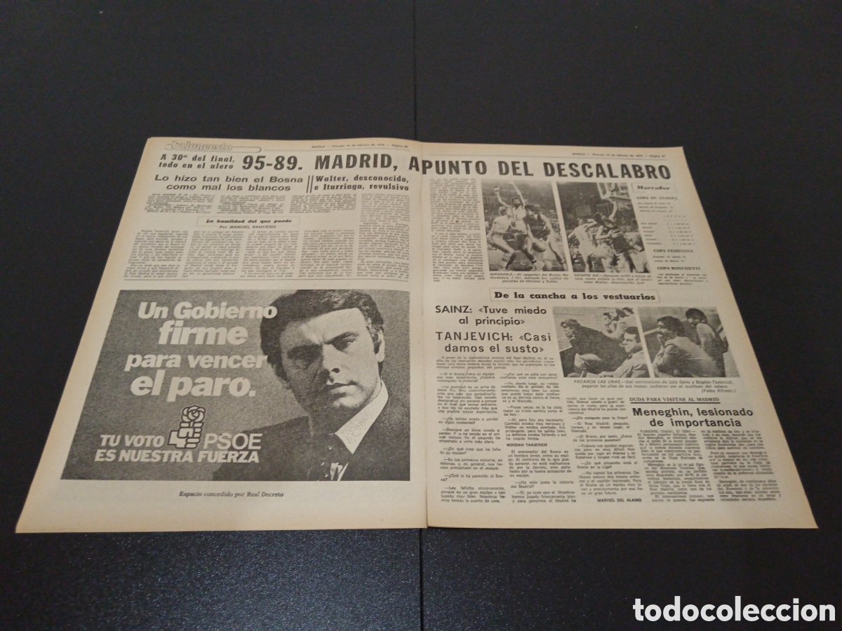Coleccionismo deportivo: MARCA 16/02/1979 - Foto 3