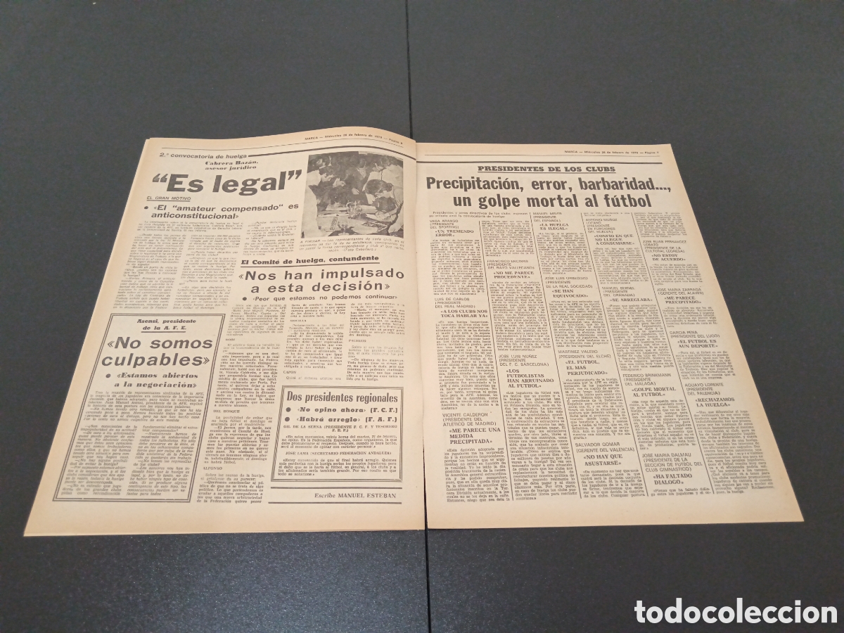 Coleccionismo deportivo: MARCA 28/02/1979 - Foto 3