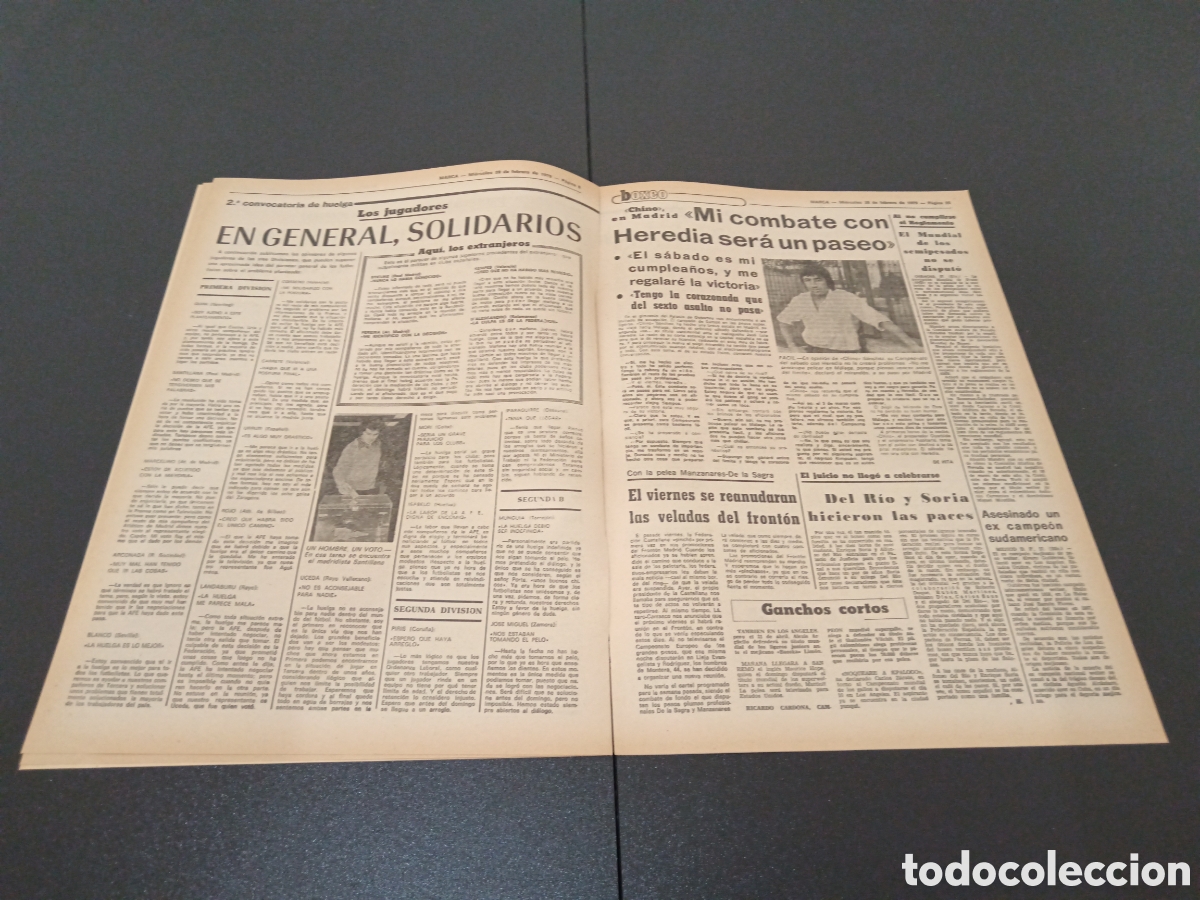 Coleccionismo deportivo: MARCA 28/02/1979 - Foto 4