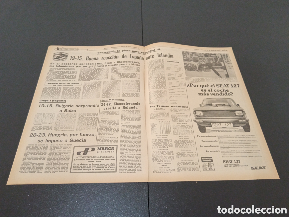 Coleccionismo deportivo: MARCA 28/02/1979 - Foto 5