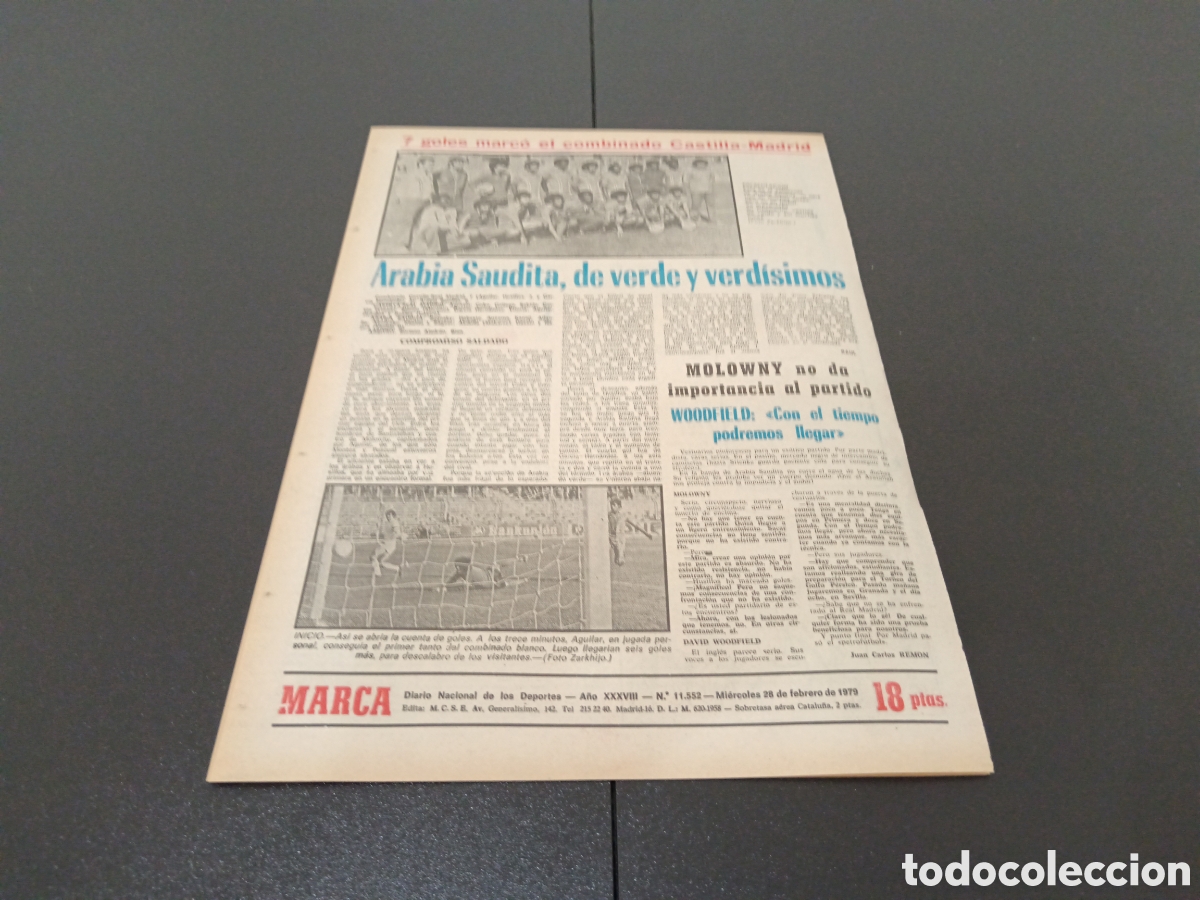 Coleccionismo deportivo: MARCA 28/02/1979 - Foto 7
