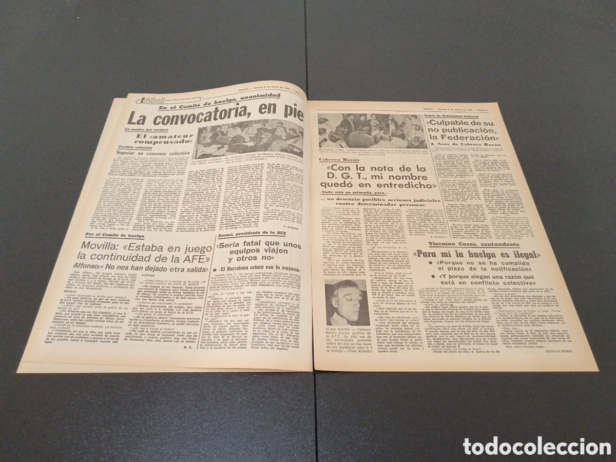 Coleccionismo deportivo: MARCA 02/03/1979 - Foto 3