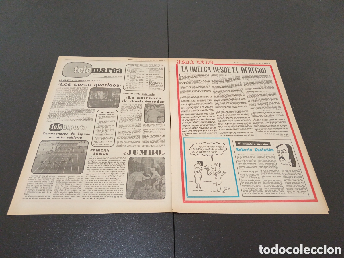 Coleccionismo deportivo: MARCA 03/03/1979 - Foto 2