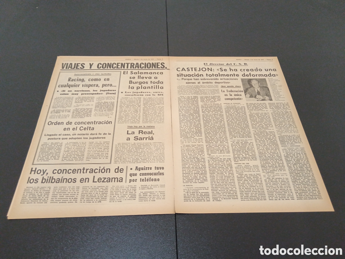 Coleccionismo deportivo: MARCA 03/03/1979 - Foto 4