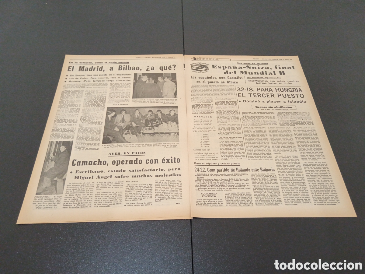 Coleccionismo deportivo: MARCA 03/03/1979 - Foto 5