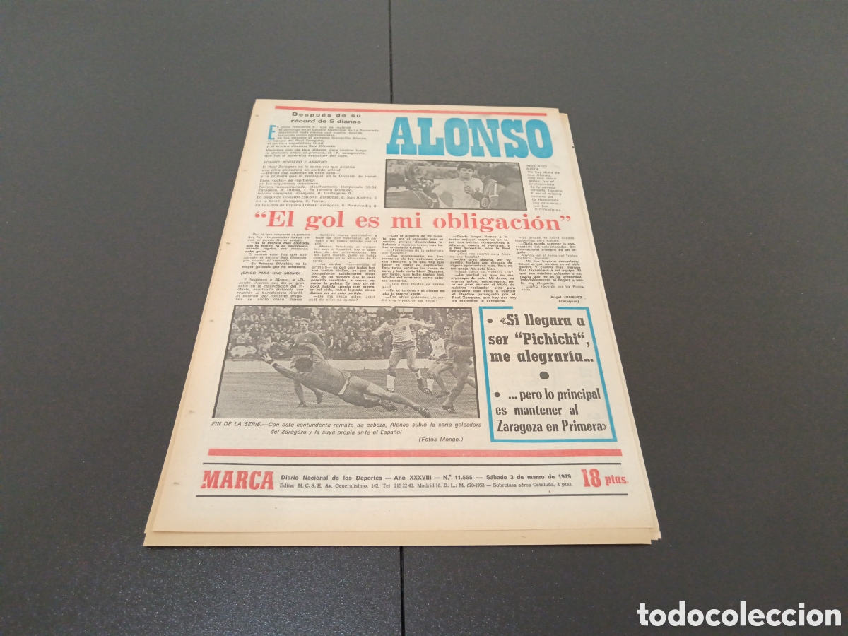 Coleccionismo deportivo: MARCA 03/03/1979 - Foto 8