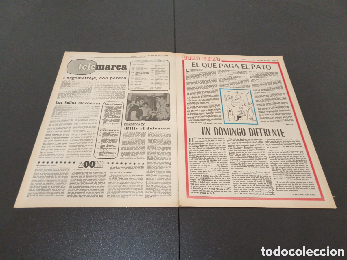 Coleccionismo deportivo: MARCA 04/03/1979 - Foto 2