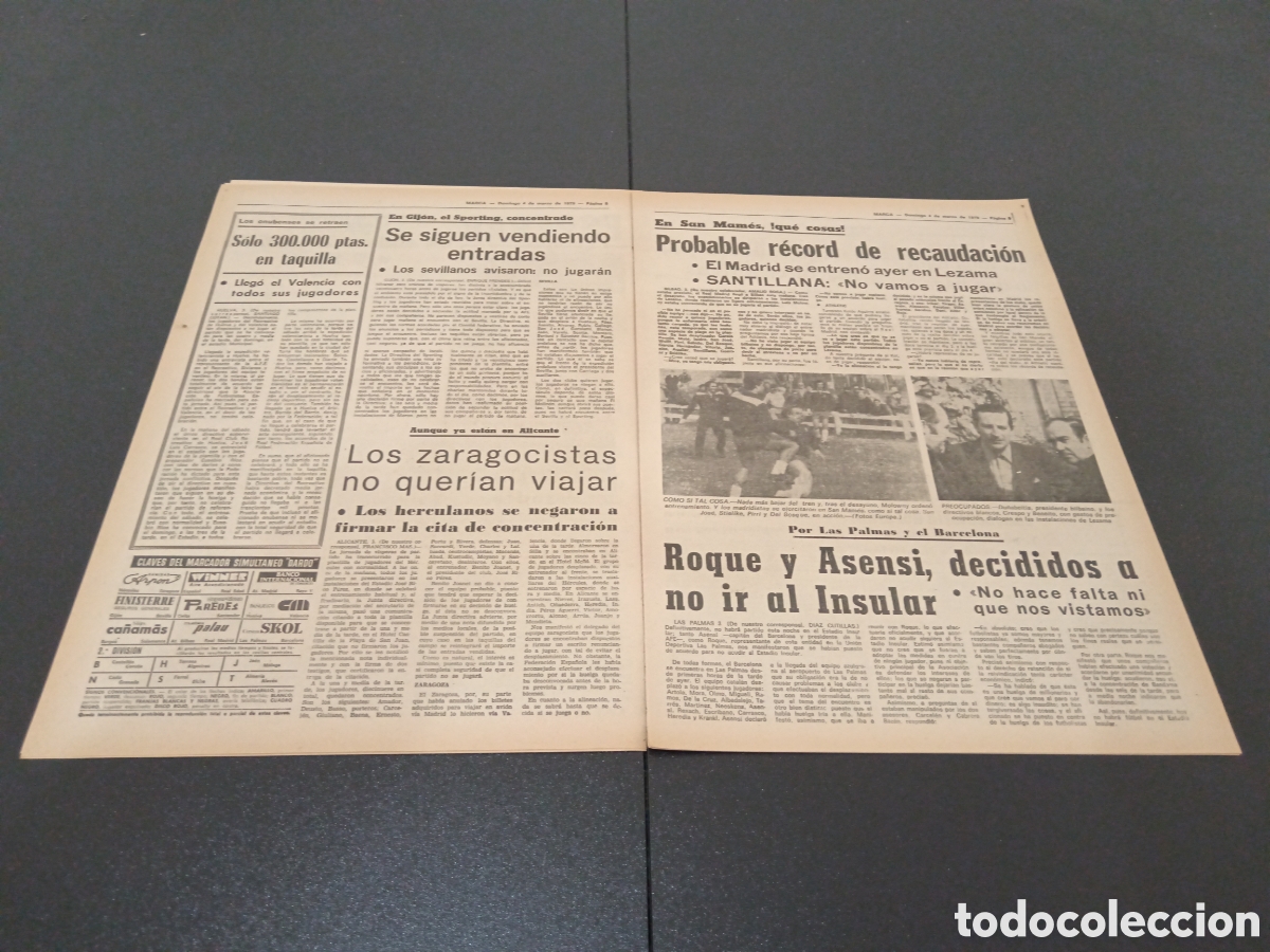 Coleccionismo deportivo: MARCA 04/03/1979 - Foto 5