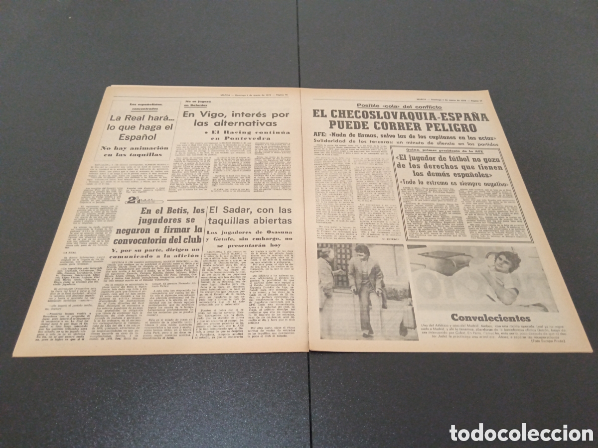 Coleccionismo deportivo: MARCA 04/03/1979 - Foto 6