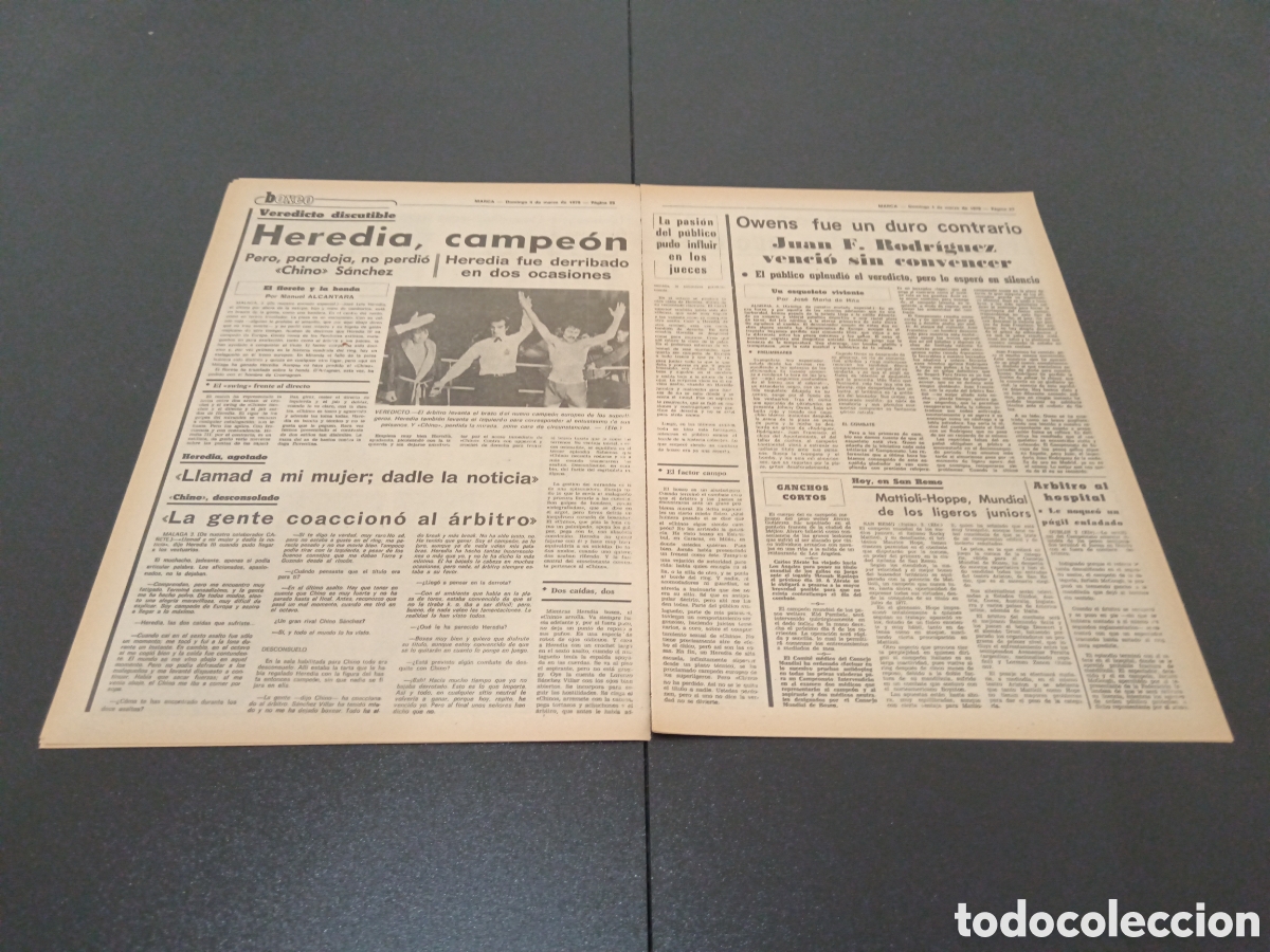 Coleccionismo deportivo: MARCA 04/03/1979 - Foto 8
