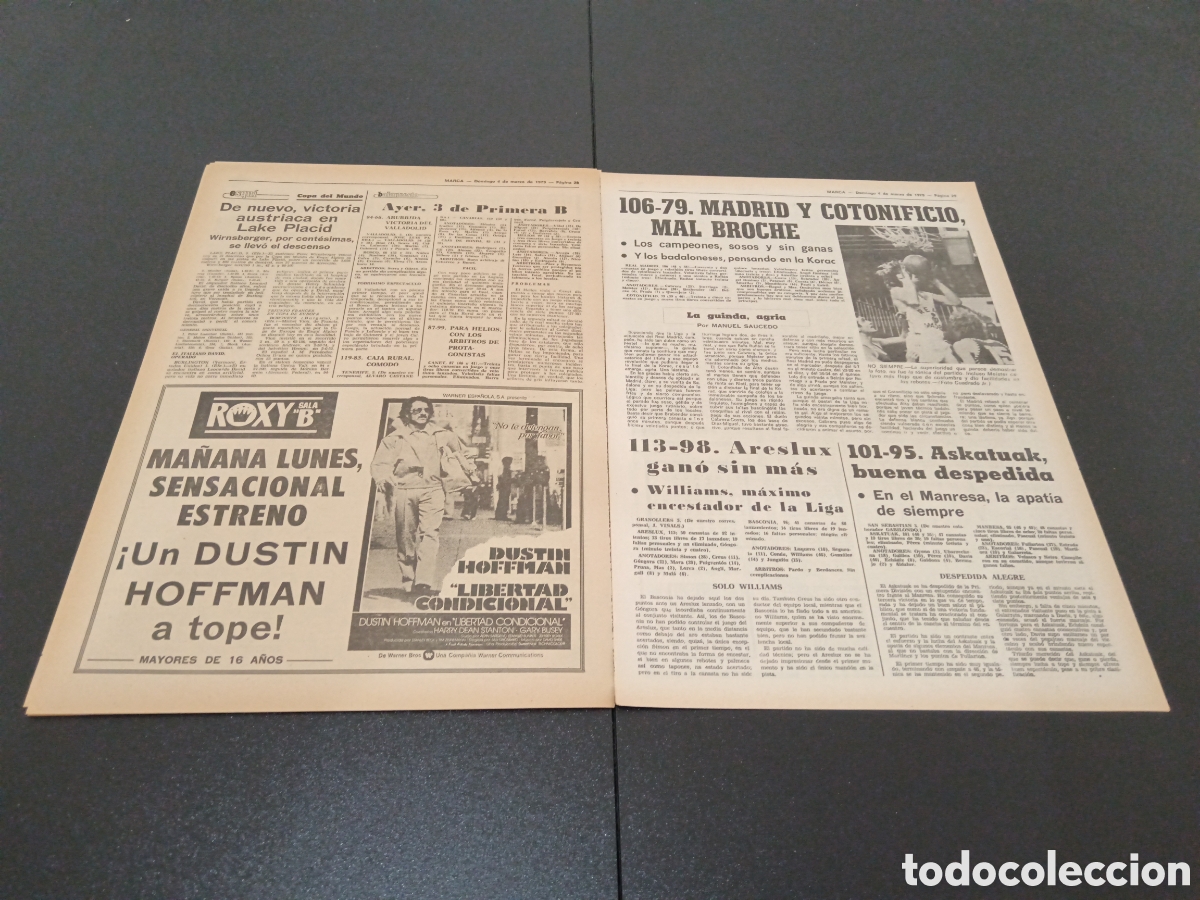 Coleccionismo deportivo: MARCA 04/03/1979 - Foto 11