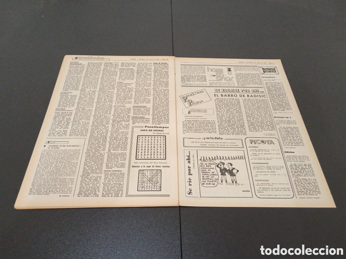 Coleccionismo deportivo: MARCA 04/03/1979 - Foto 12