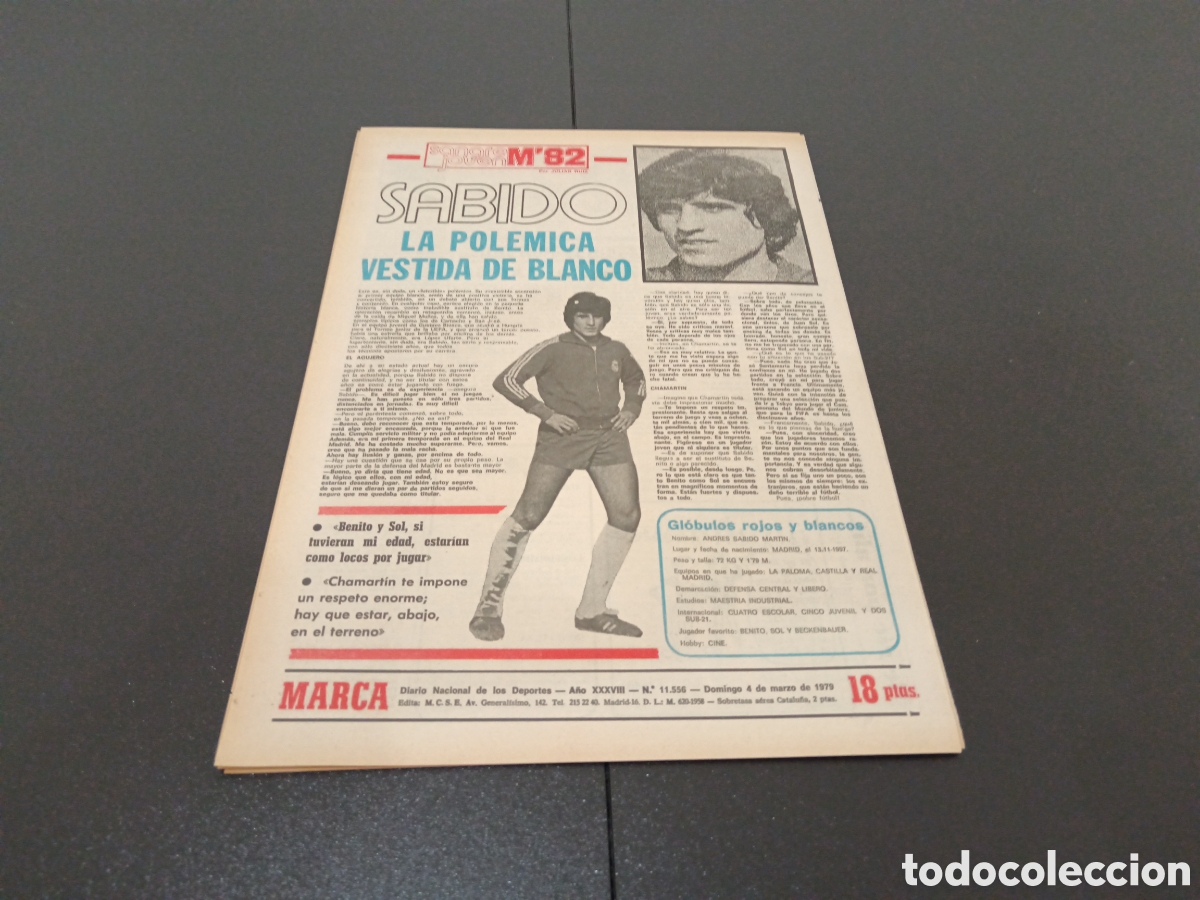 Coleccionismo deportivo: MARCA 04/03/1979 - Foto 13