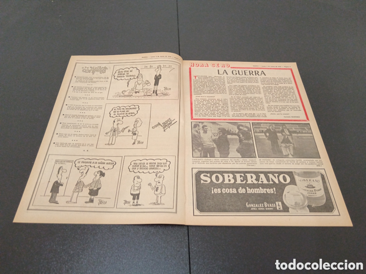Coleccionismo deportivo: MARCA 05/03/1979 - Foto 2