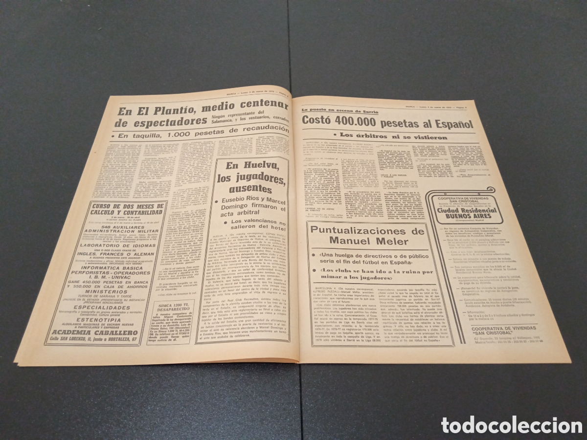 Coleccionismo deportivo: MARCA 05/03/1979 - Foto 5