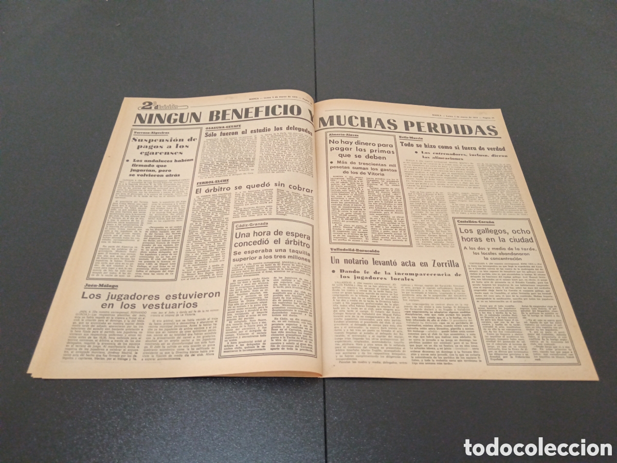 Coleccionismo deportivo: MARCA 05/03/1979 - Foto 6