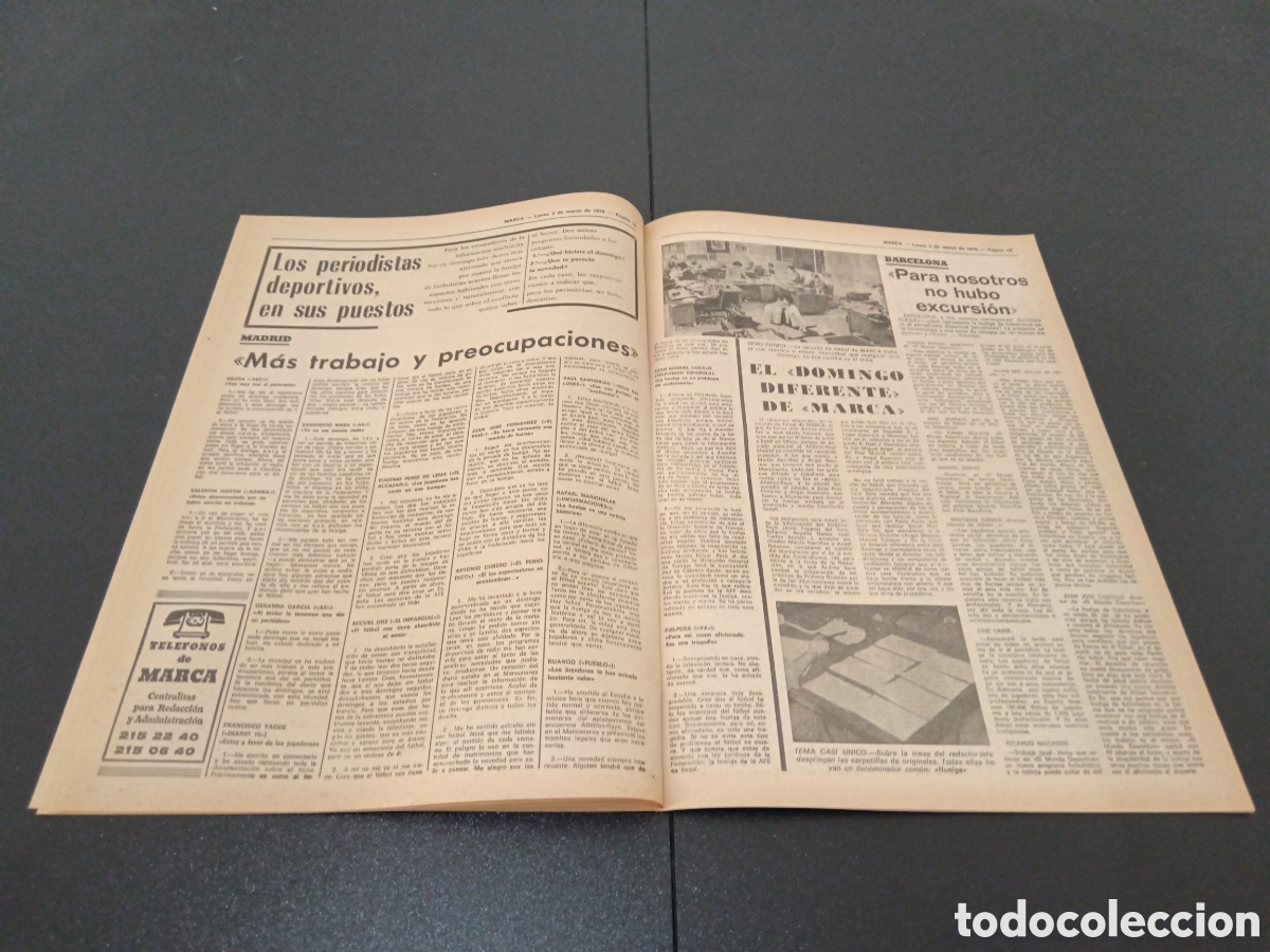 Coleccionismo deportivo: MARCA 05/03/1979 - Foto 7