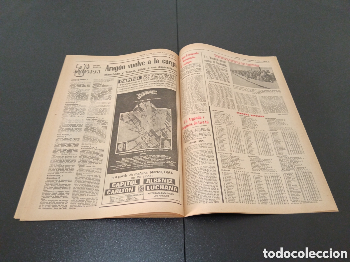 Coleccionismo deportivo: MARCA 05/03/1979 - Foto 10