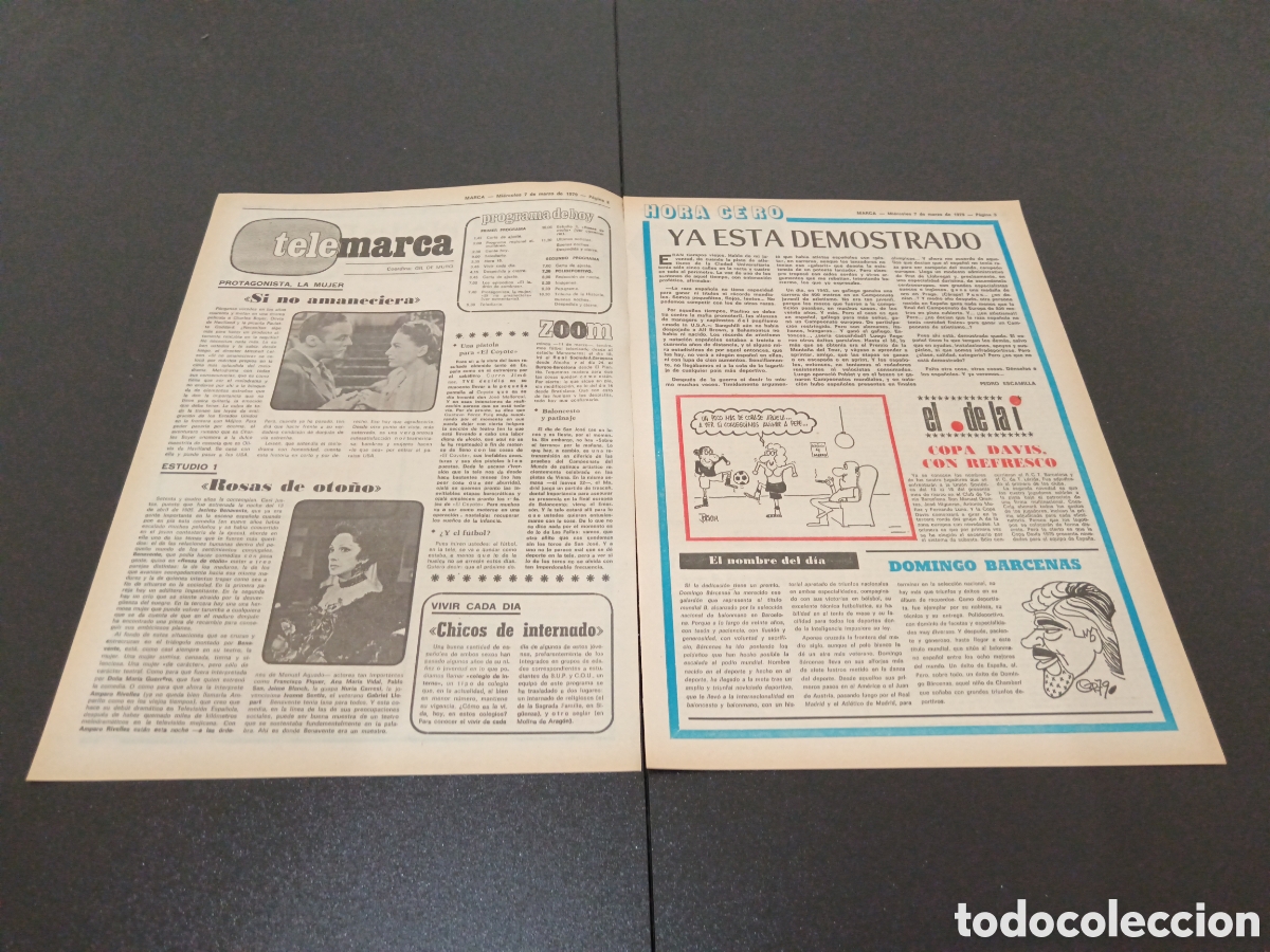 Coleccionismo deportivo: MARCA 07/03/1979 - Foto 2