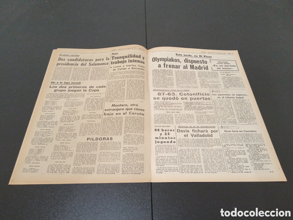 Coleccionismo deportivo: MARCA 07/03/1979 - Foto 6