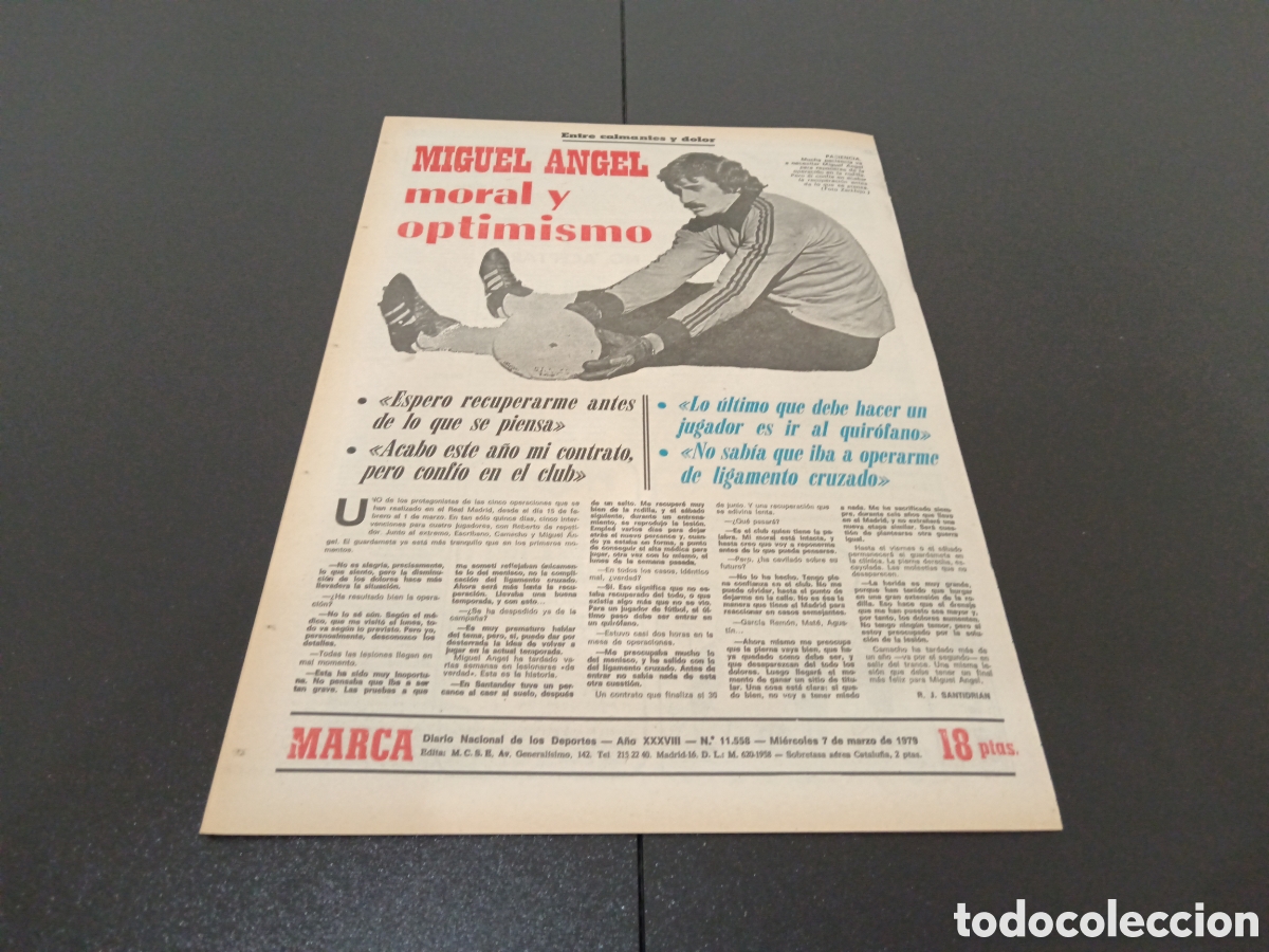 Coleccionismo deportivo: MARCA 07/03/1979 - Foto 8