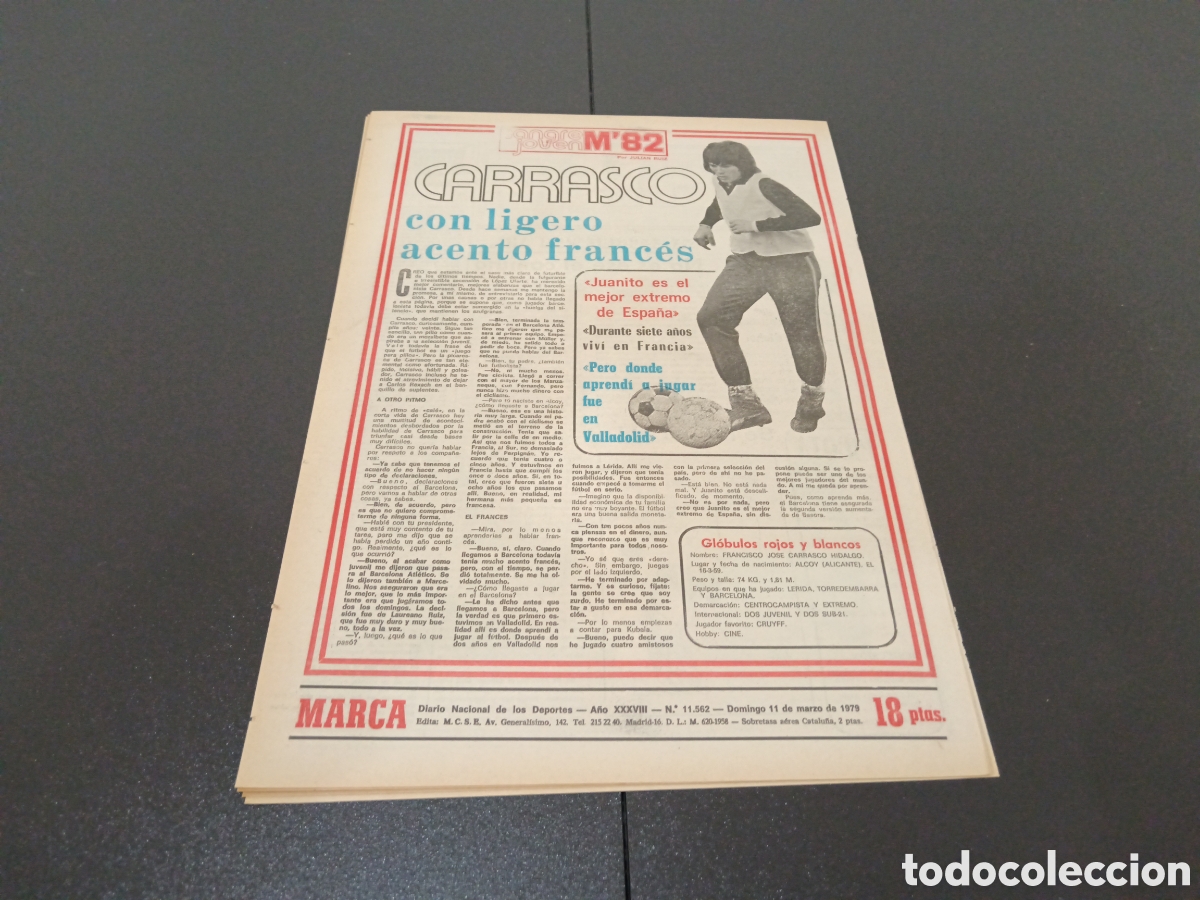 Coleccionismo deportivo: MARCA 11/03/1979 - Foto 7