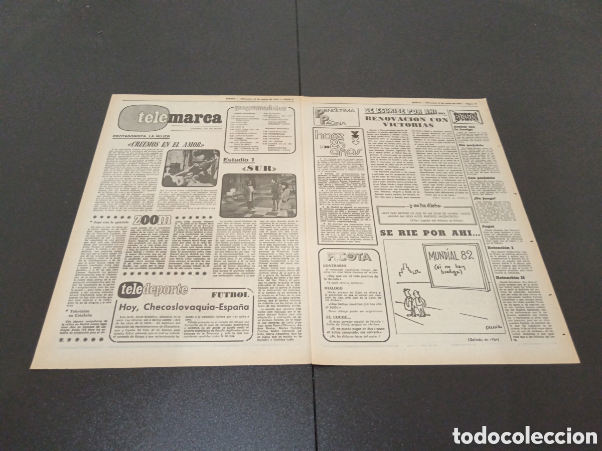 Coleccionismo deportivo: MARCA 14/03/1979 - Foto 2