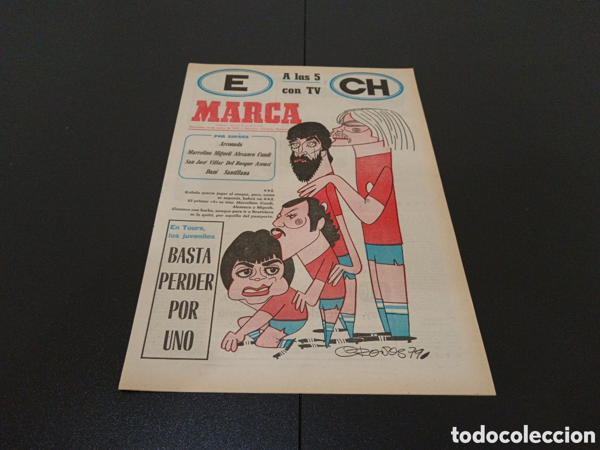 Coleccionismo deportivo: MARCA 14/03/1979 - Foto 1