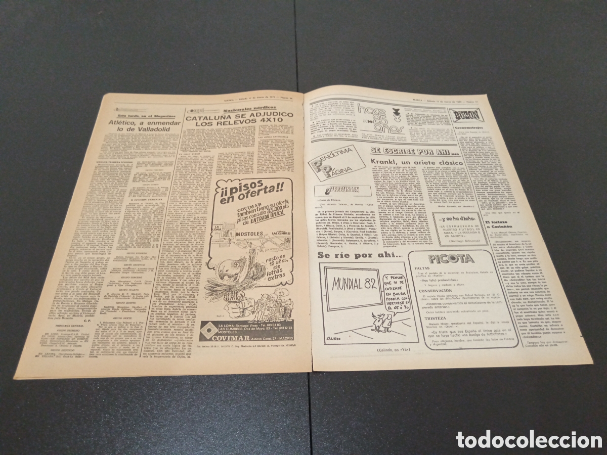 Coleccionismo deportivo: MARCA 17/03/1979 - Foto 4