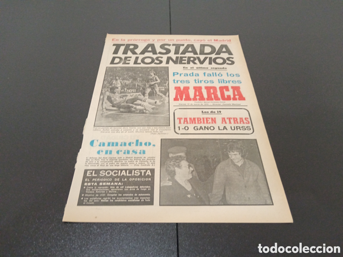 Coleccionismo deportivo: MARCA 23/03/1979 - Foto 1