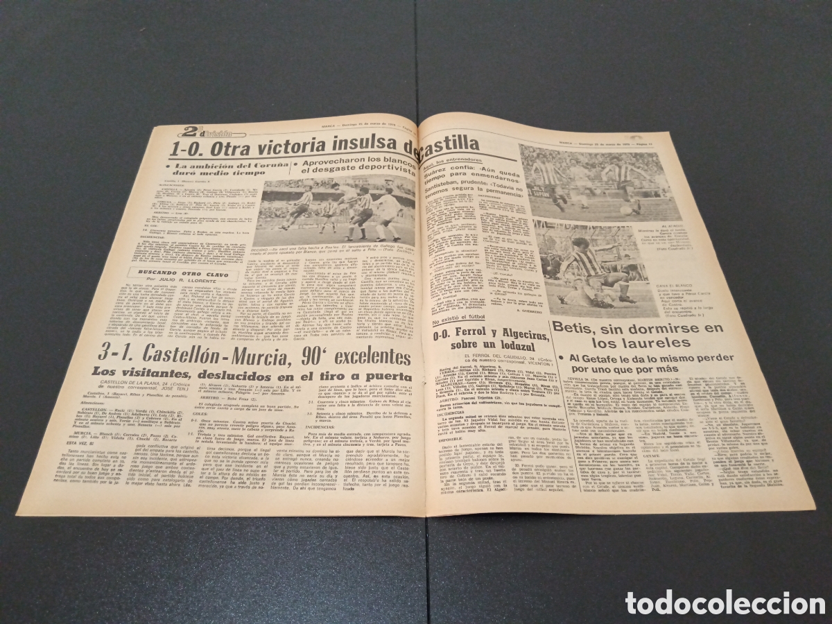 Coleccionismo deportivo: MARCA 25/03/1979 - Foto 3