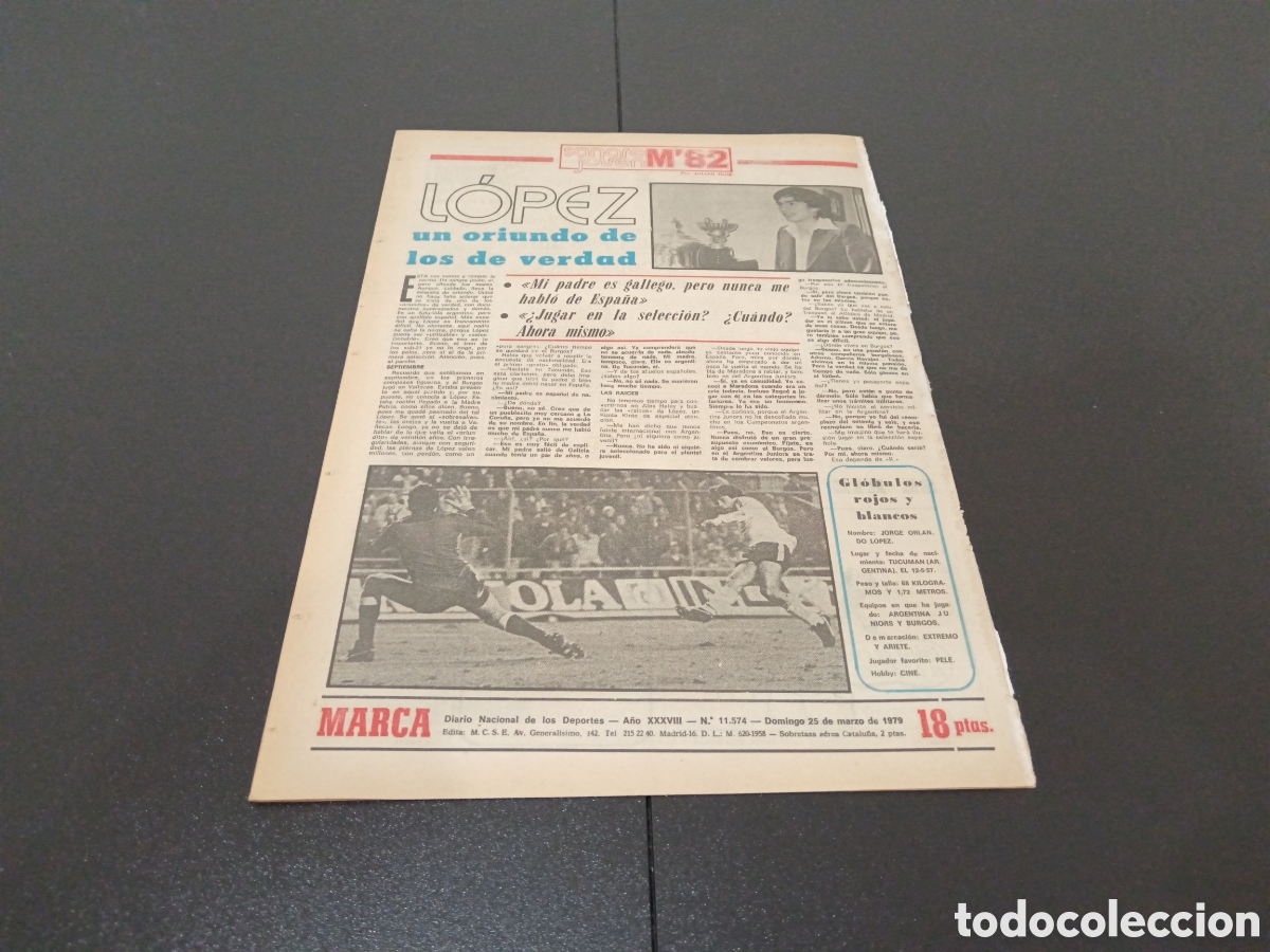 Coleccionismo deportivo: MARCA 25/03/1979 - Foto 5