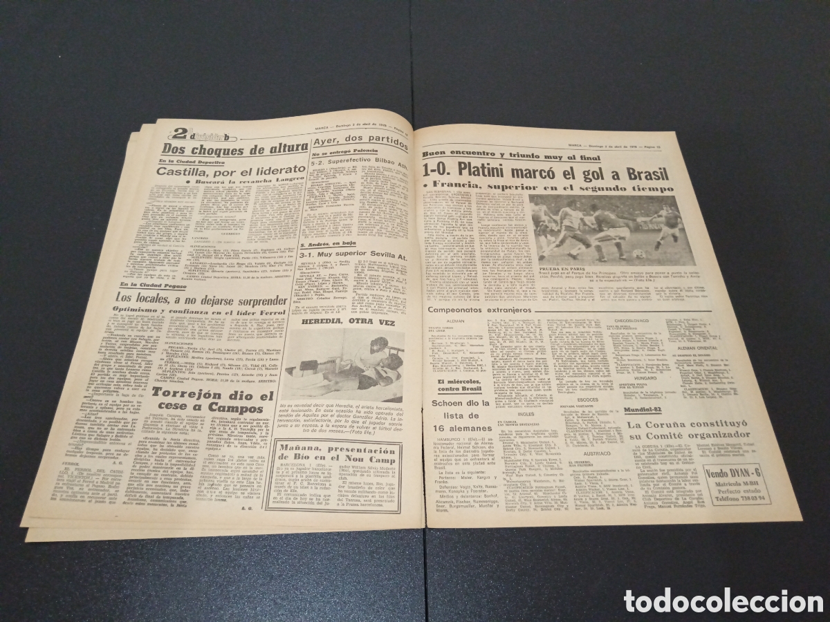 Coleccionismo deportivo: MARCA 02/04/1978 - Foto 4