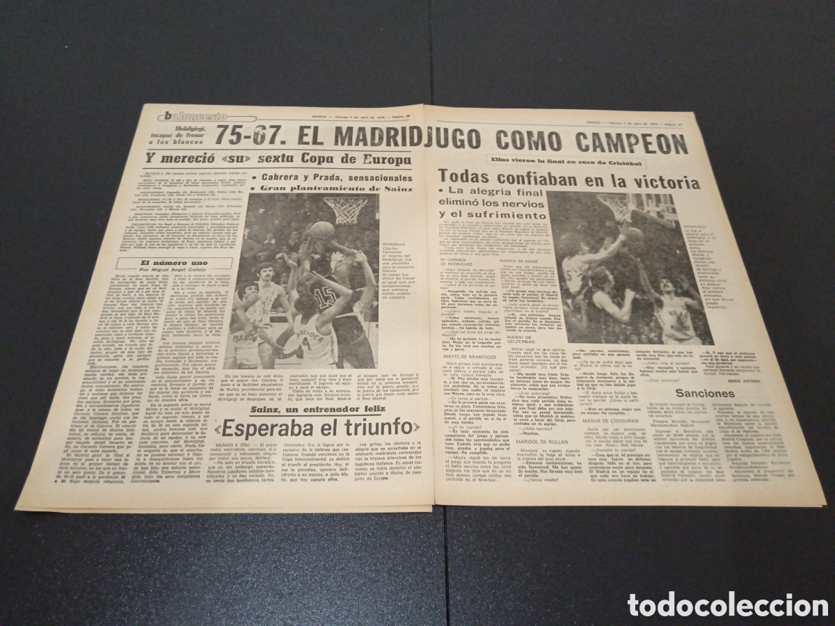 Coleccionismo deportivo: MARCA 07/04/1978 - Foto 3