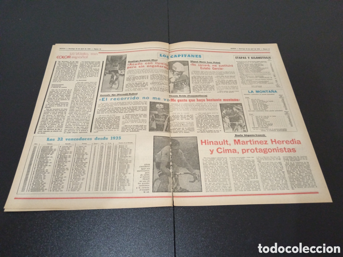 Coleccionismo deportivo: MARCA 23/04/1978 - Foto 3