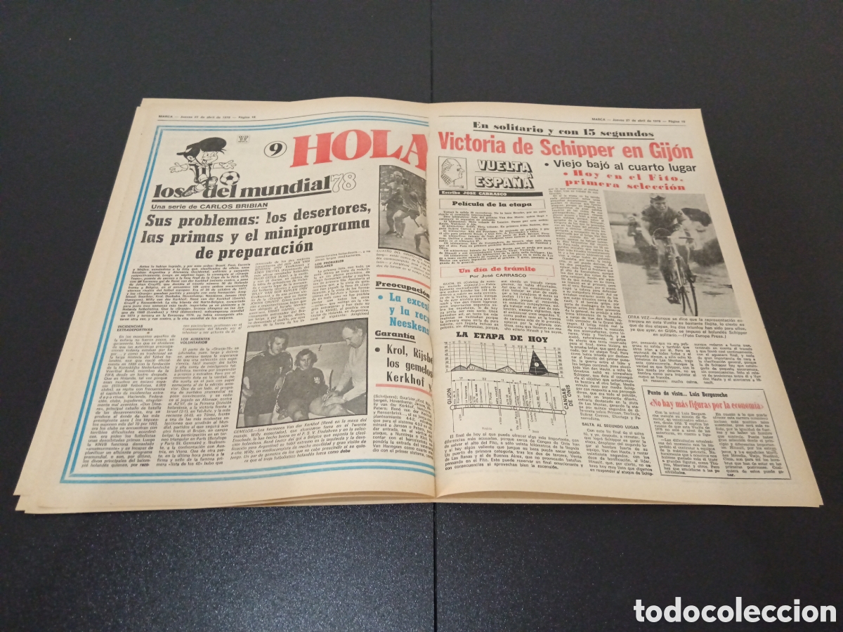 Coleccionismo deportivo: MARCA 27/04/1978 - Foto 5